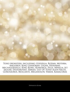 Articles On Toho Monsters, including: Godzilla, Rodan, Mothra, Anguirus, King Ghidorah, Gigan, Hedorah, Mechagodzilla, King Kong, Kumonga