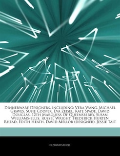 Front cover_Articles On Dinnerware Designers, including
