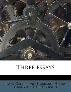 Front cover_Three Essays