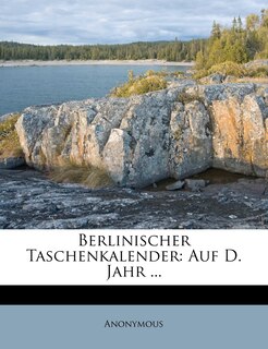 Couverture_Berlinischer Taschenkalender
