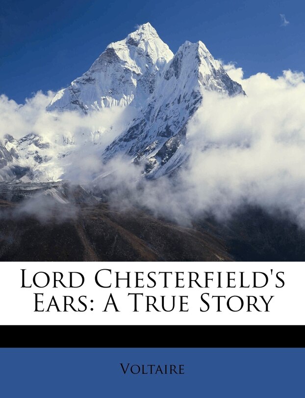Front cover_Lord Chesterfield's Ears