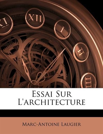 Front cover_Essai Sur L'architecture