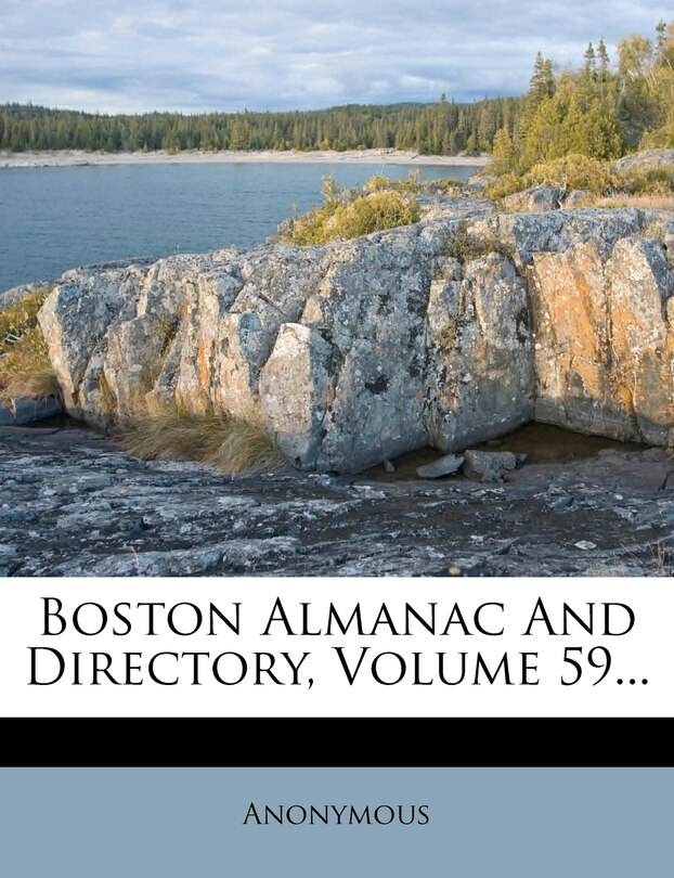 Front cover_Boston Almanac And Directory, Volume 59...