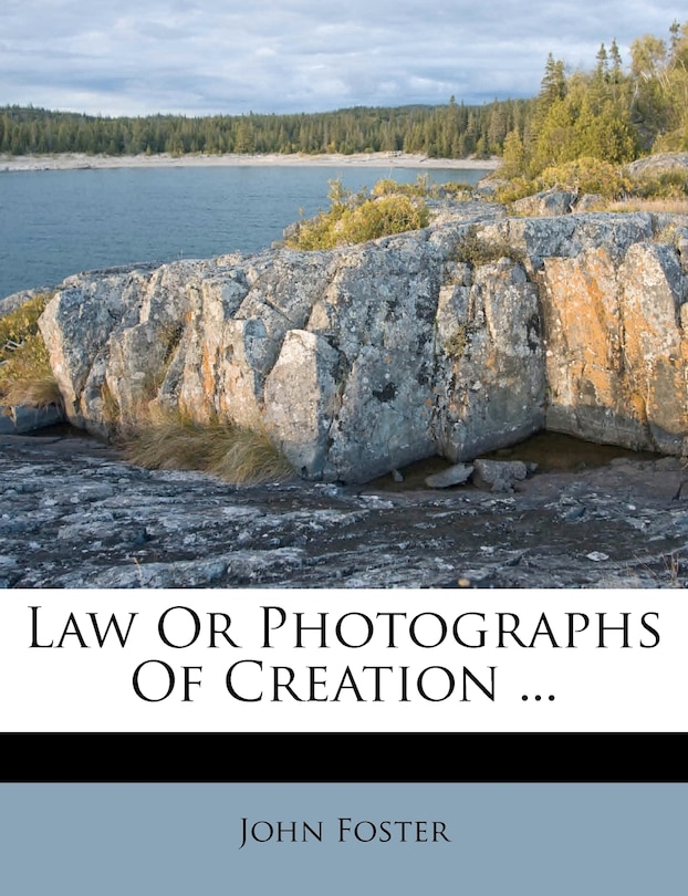 Front cover_Law Or Photographs Of Creation ...