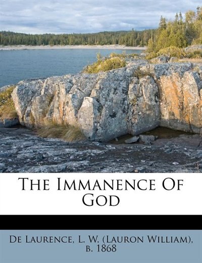 Front cover_The Immanence Of God