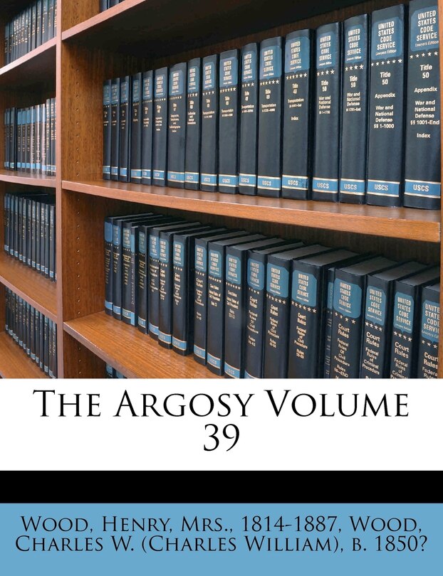 Couverture_The Argosy Volume 39