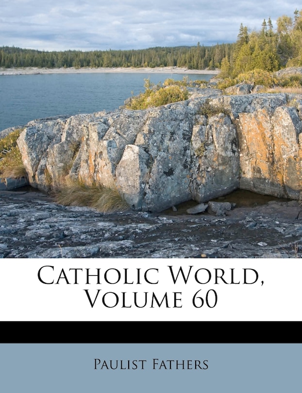 Front cover_Catholic World, Volume 60