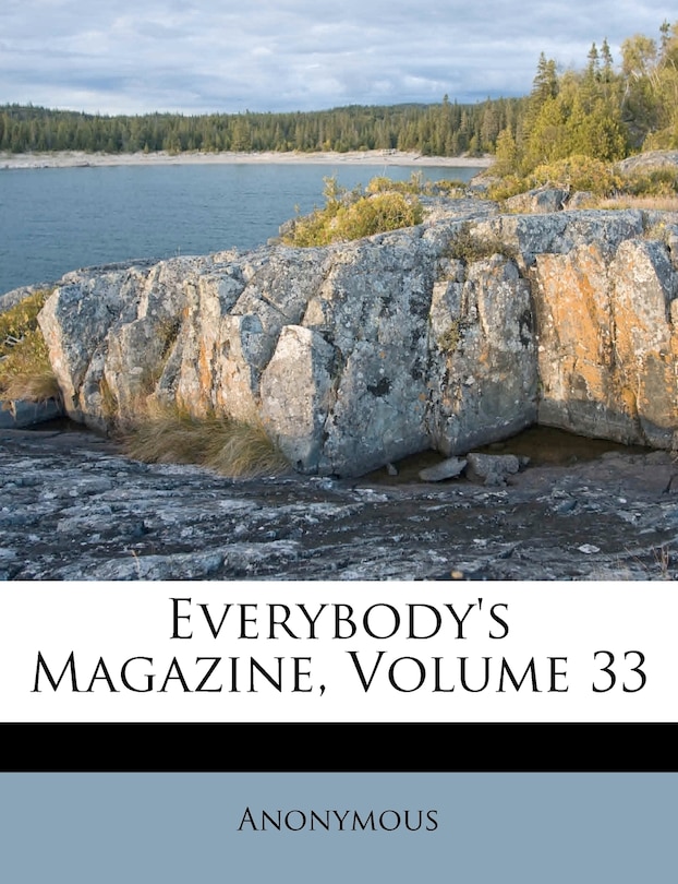 Front cover_Everybody's Magazine, Volume 33
