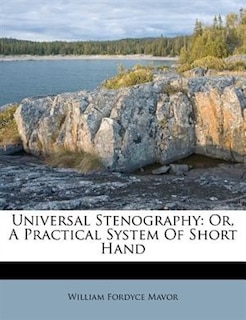 Couverture_Universal Stenography