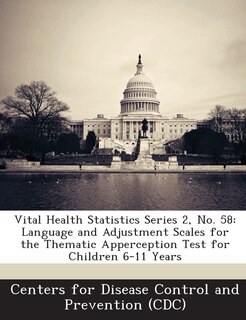 Front cover_Vital Health Statistics Series 2, No. 58