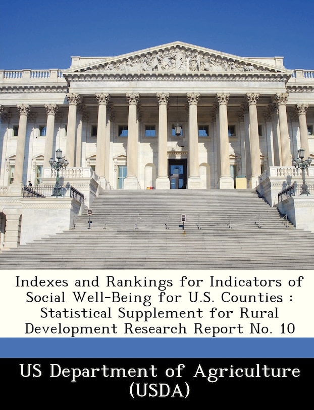 Couverture_Indexes And Rankings For Indicators Of Social Well-being For U.s. Counties