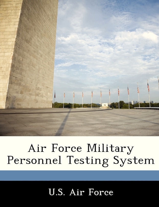 Front cover_Air Force Military Personnel Testing System