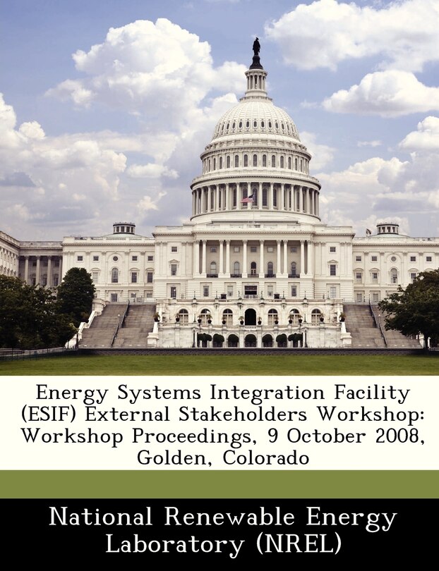 Couverture_Energy Systems Integration Facility (esif) External Stakeholders Workshop