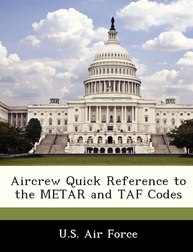 Couverture_Aircrew Quick Reference To The Metar And Taf Codes
