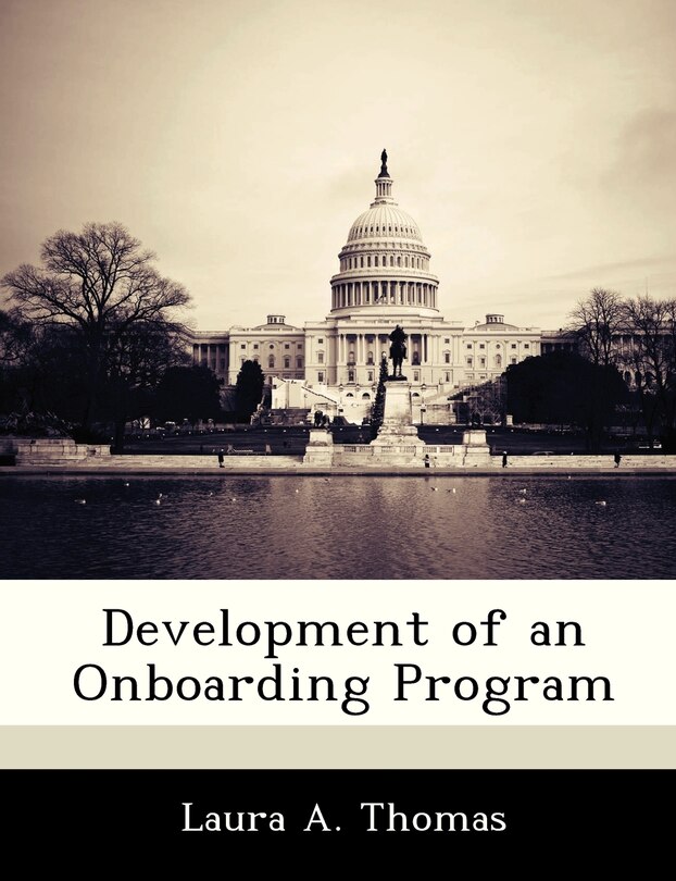 Couverture_Development Of An Onboarding Program