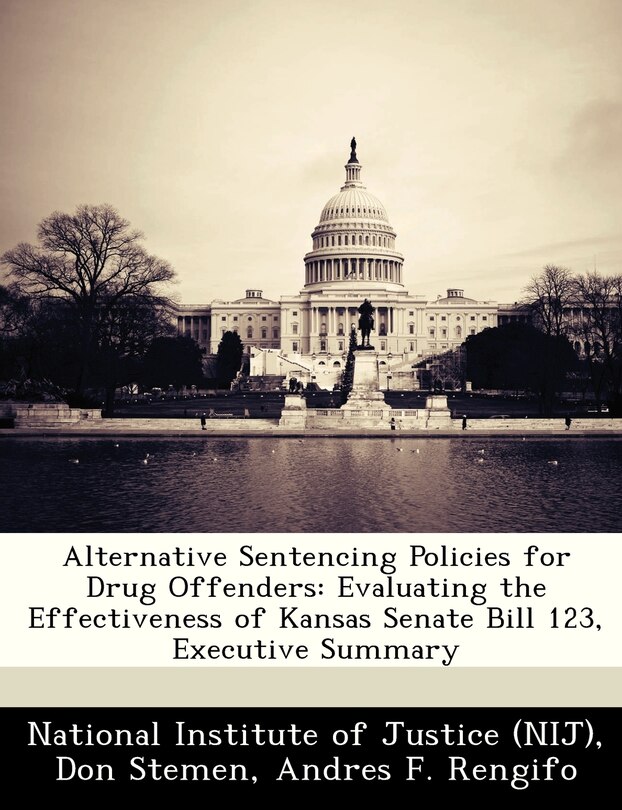 Front cover_Alternative Sentencing Policies For Drug Offenders