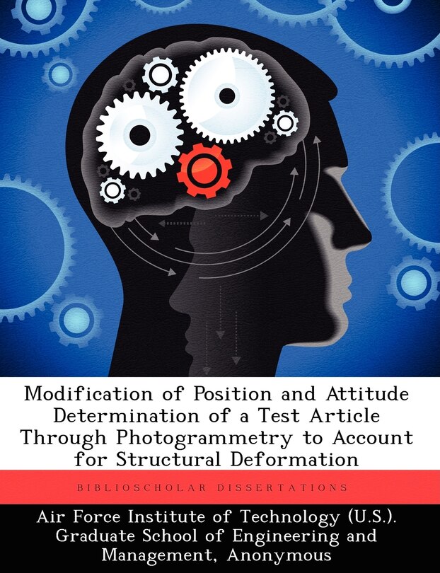 Couverture_Modification Of Position And Attitude Determination Of A Test Article Through Photogrammetry To Account For Structural Deformation