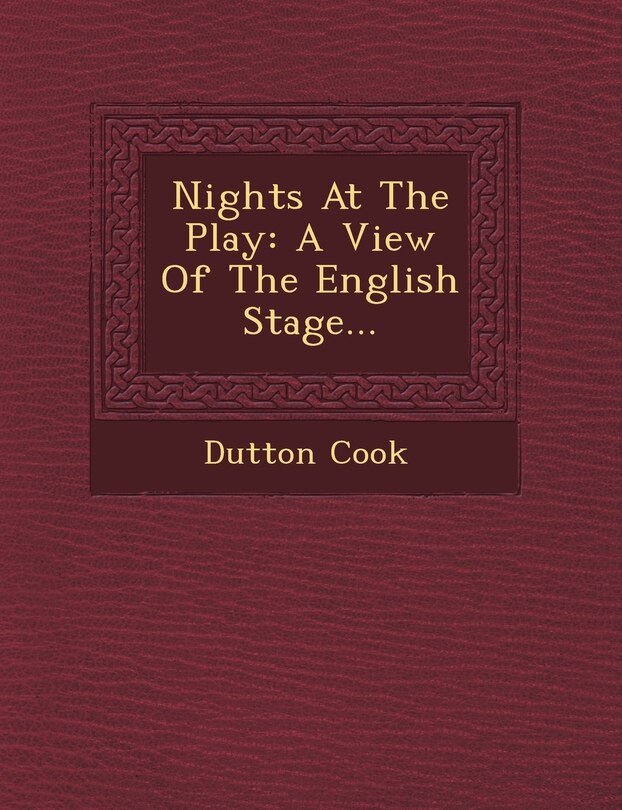 Front cover_Nights At The Play
