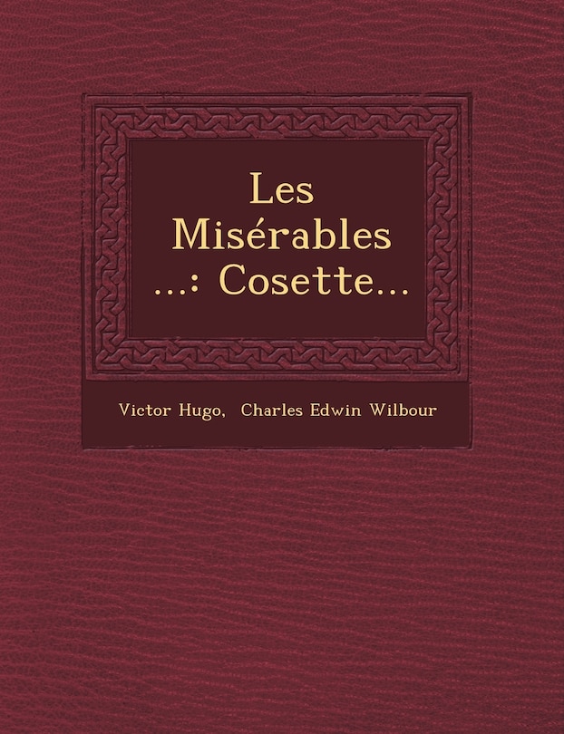 Front cover_Les Miserables ...