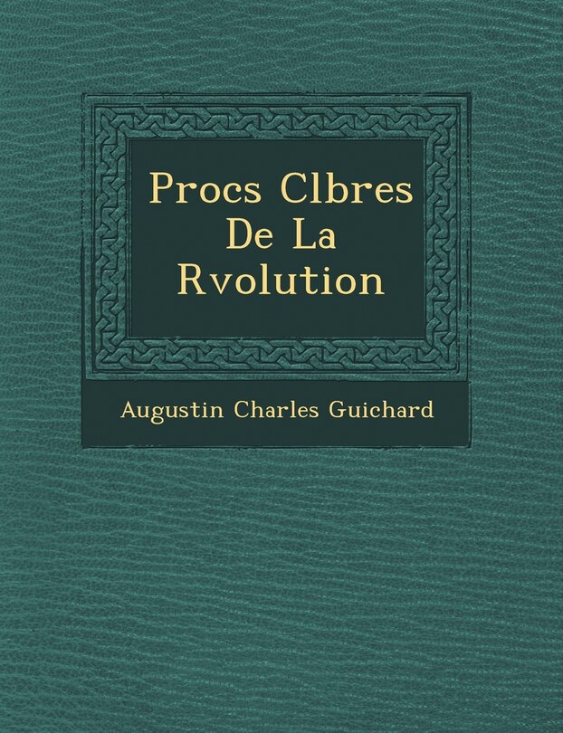 Couverture_Proc S C L Bres de La R Volution
