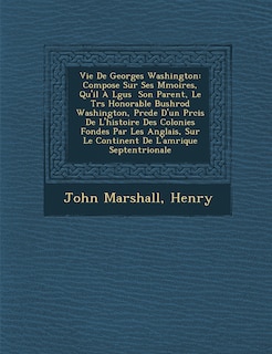 Couverture_Vie De Georges Washington