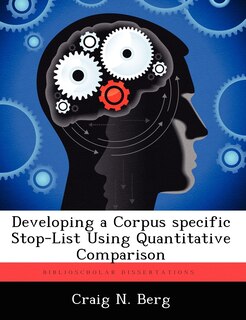 Couverture_Developing A Corpus Specific Stop-list Using Quantitative Comparison