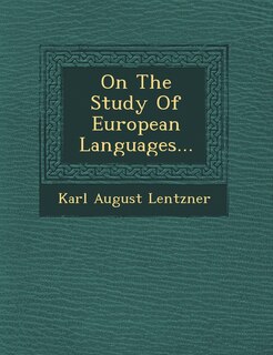 Front cover_On The Study Of European Languages...