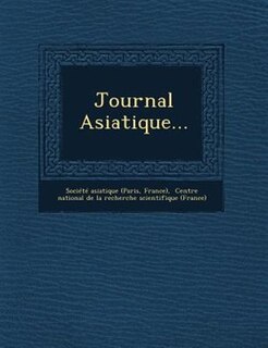 Front cover_Journal Asiatique...