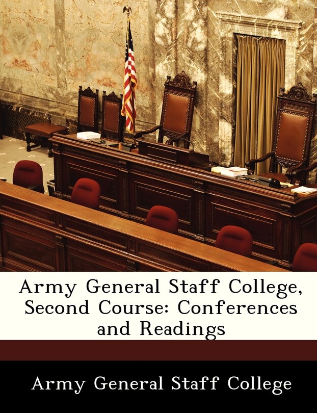 Couverture_Army General Staff College, Second Course
