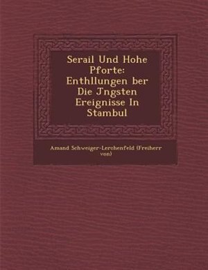Couverture_Serail Und Hohe Pforte
