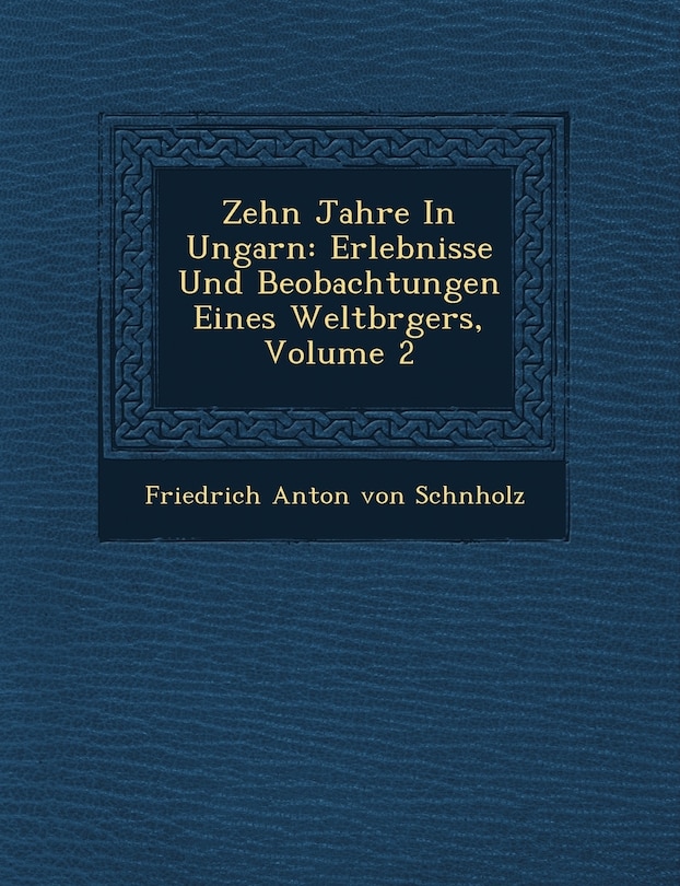 Front cover_Zehn Jahre in Ungarn