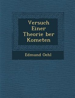Front cover_Versuch Einer Theorie ?ber Kometen