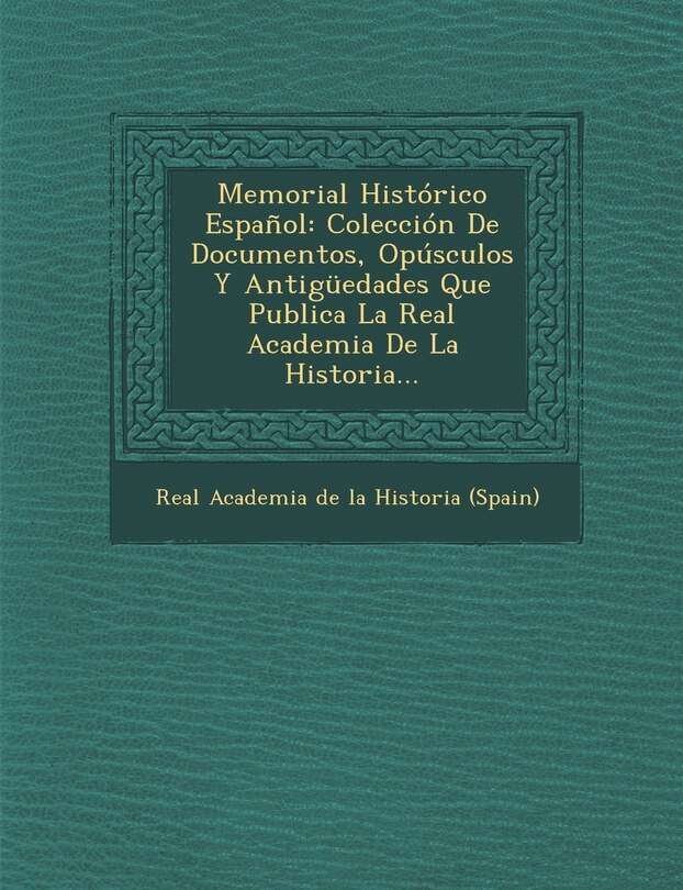 Couverture_Memorial Historico Espanol