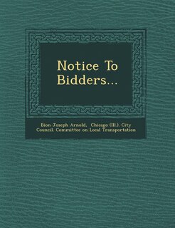 Front cover_Notice To Bidders...