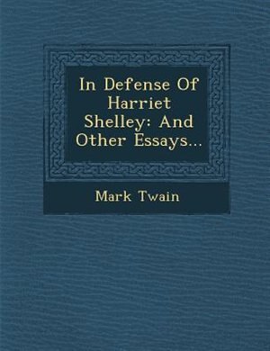 Front cover_In Defense Of Harriet Shelley