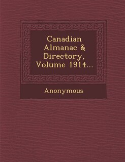 Couverture_Canadian Almanac & Directory, Volume 1914...