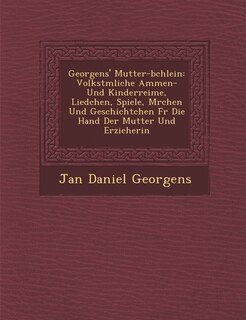 Front cover_Georgens' Mutter-B Chlein