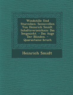 Front cover_Windstille Und Sturmb En