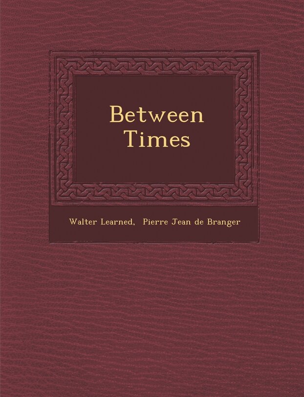 Front cover_Between Times