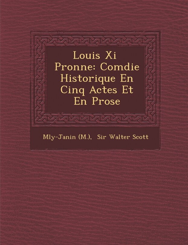 Couverture_Louis XI P Ronne