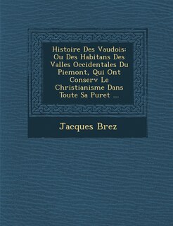 Front cover_Histoire Des Vaudois