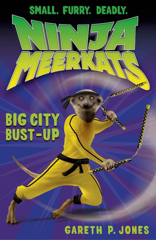 Front cover_Ninja Meerkats (#6): Big City Bust-Up