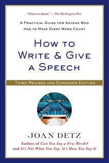 Front cover_How To Write And Give A Speech