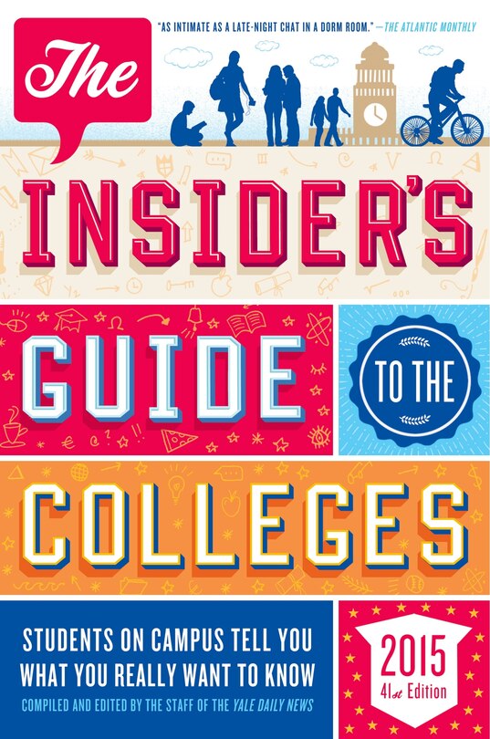 Front cover_The Insider's Guide to the Colleges, 2015