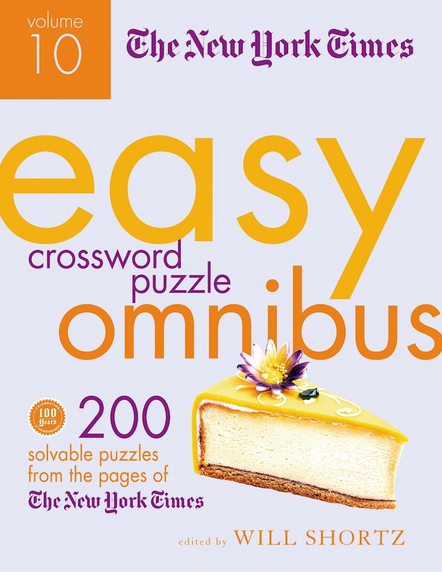 Front cover_The New York Times Easy Crossword Puzzle Omnibus Volume 10