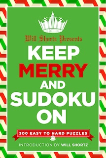 Couverture_Will Shortz Presents Keep Merry And Sudoku On