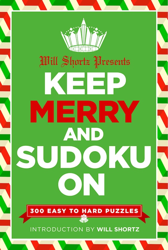 Couverture_Will Shortz Presents Keep Merry And Sudoku On