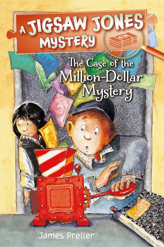 Front cover_Jigsaw Jones: The Case Of The Million-dollar Mystery