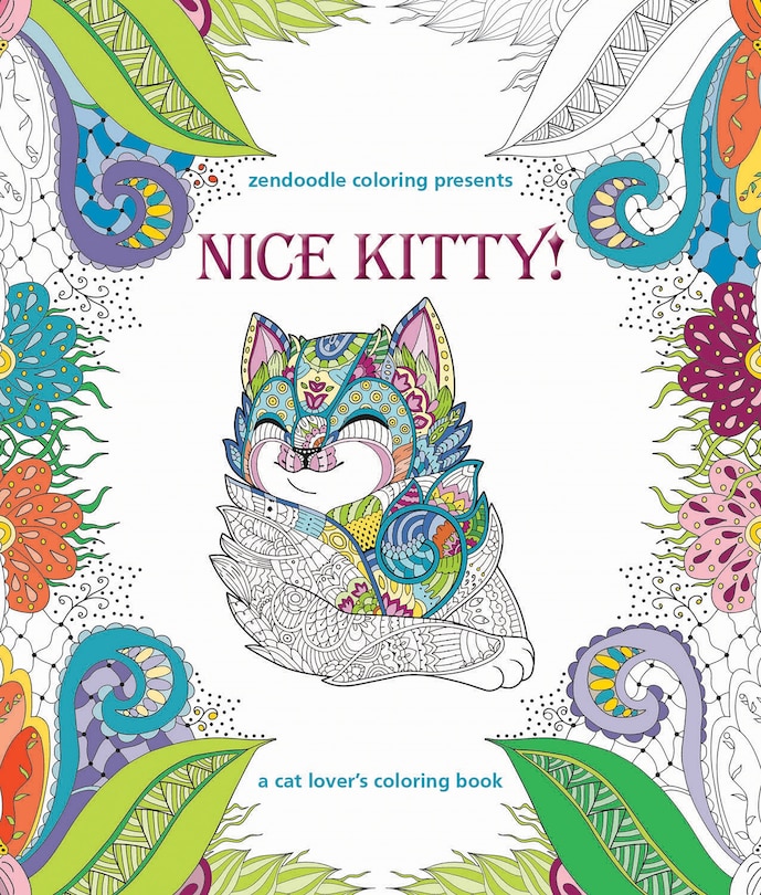 Front cover_Zendoodle Coloring Presents Nice Kitty!