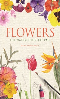 Front cover_Flowers: The Watercolor Art Pad